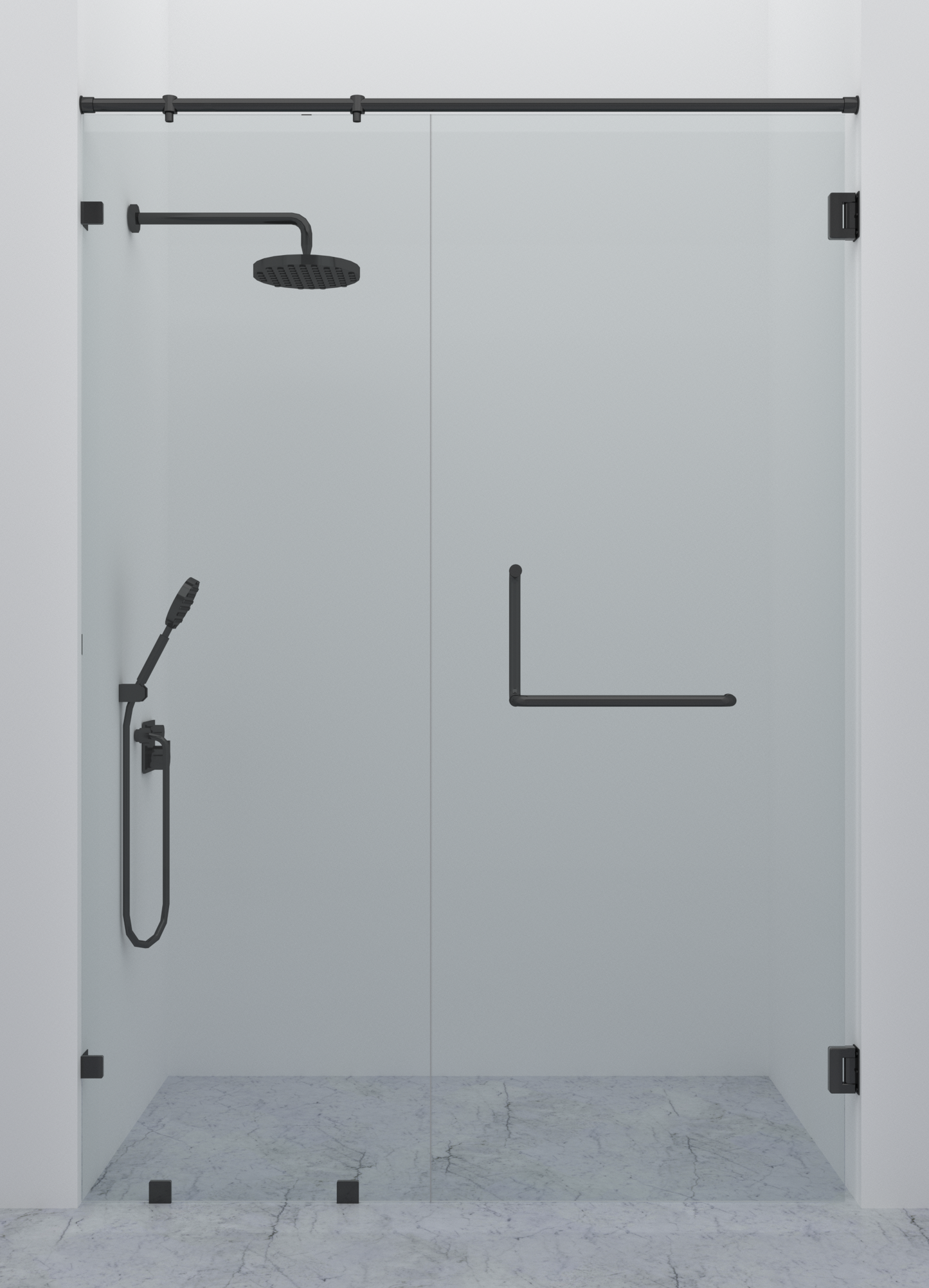 Noir 180 Frameless Shower Enclosure