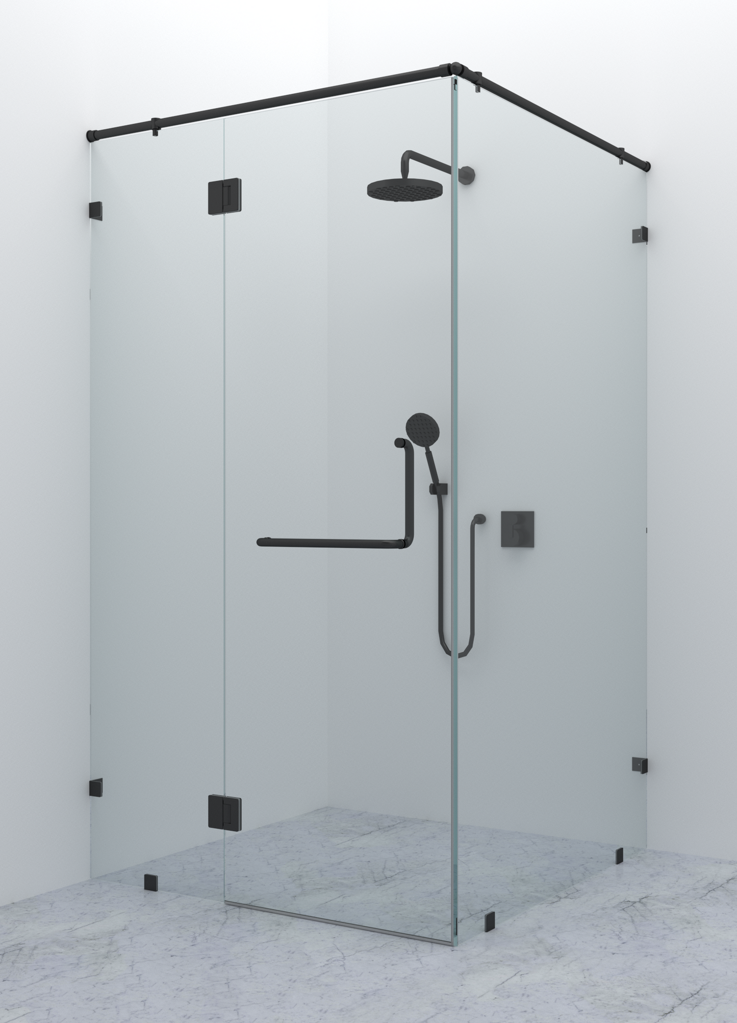 Noir 90 Frameless Shower Cubicle