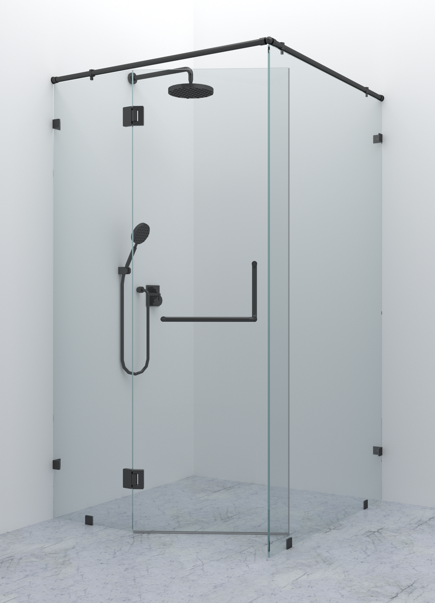 Noir 90 Frameless Shower Cubicle