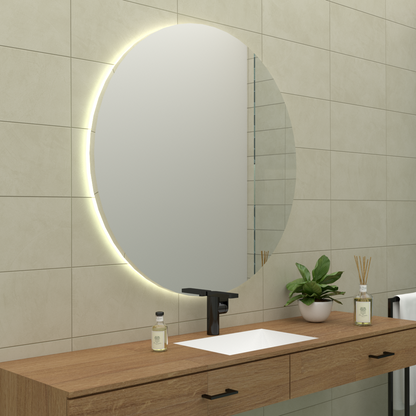 Frameless Mirrors - Round
