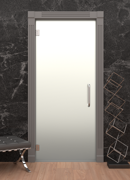 Aura Frameless Bathroom Door (Tempered Glass)